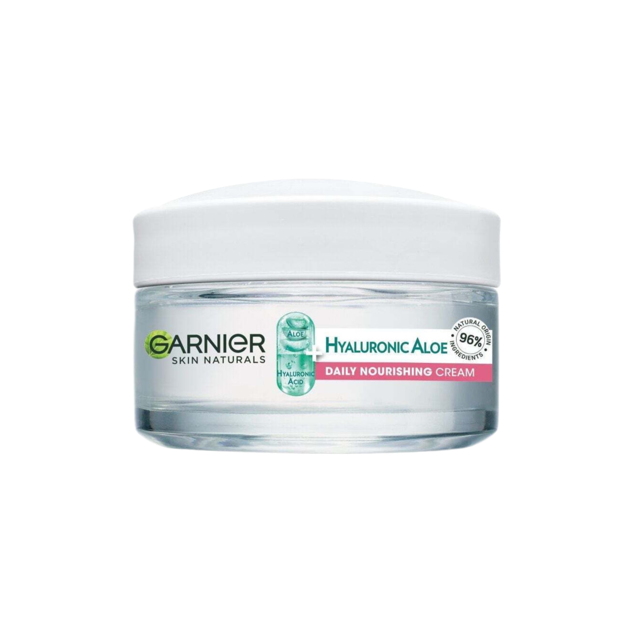 ژل کرم آبرسان کاسه ای آلوورا گارنیر حاوی هیالورونیک اسید | GARNIER HYALURONIC ALOE Daily Nourishing Cream