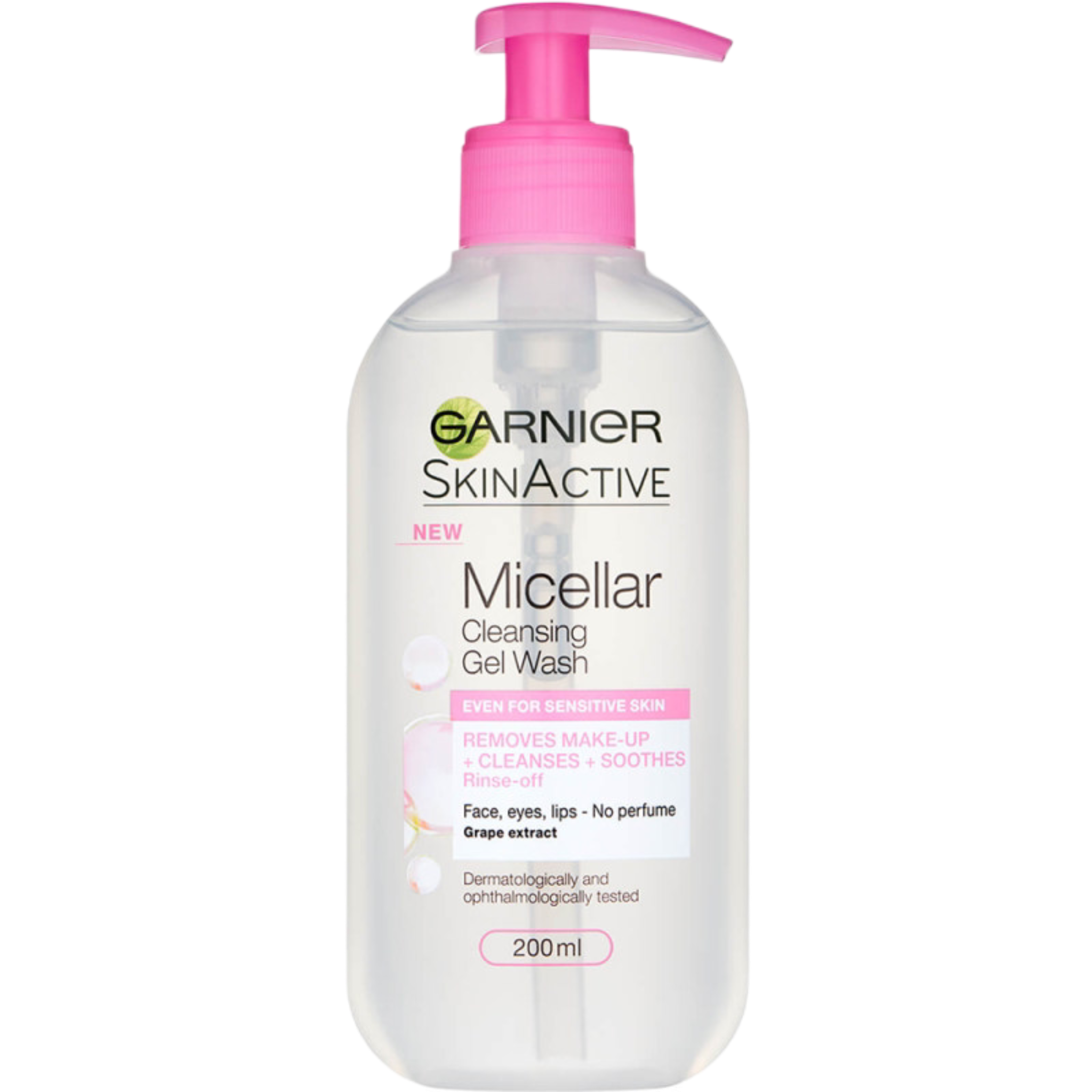 ژل شوینده میسلار ملایم گارنیر برای پوست-چشم و لب حاوی عصاره گل رز |GARNIER Micellar Cleansing Gel Wash