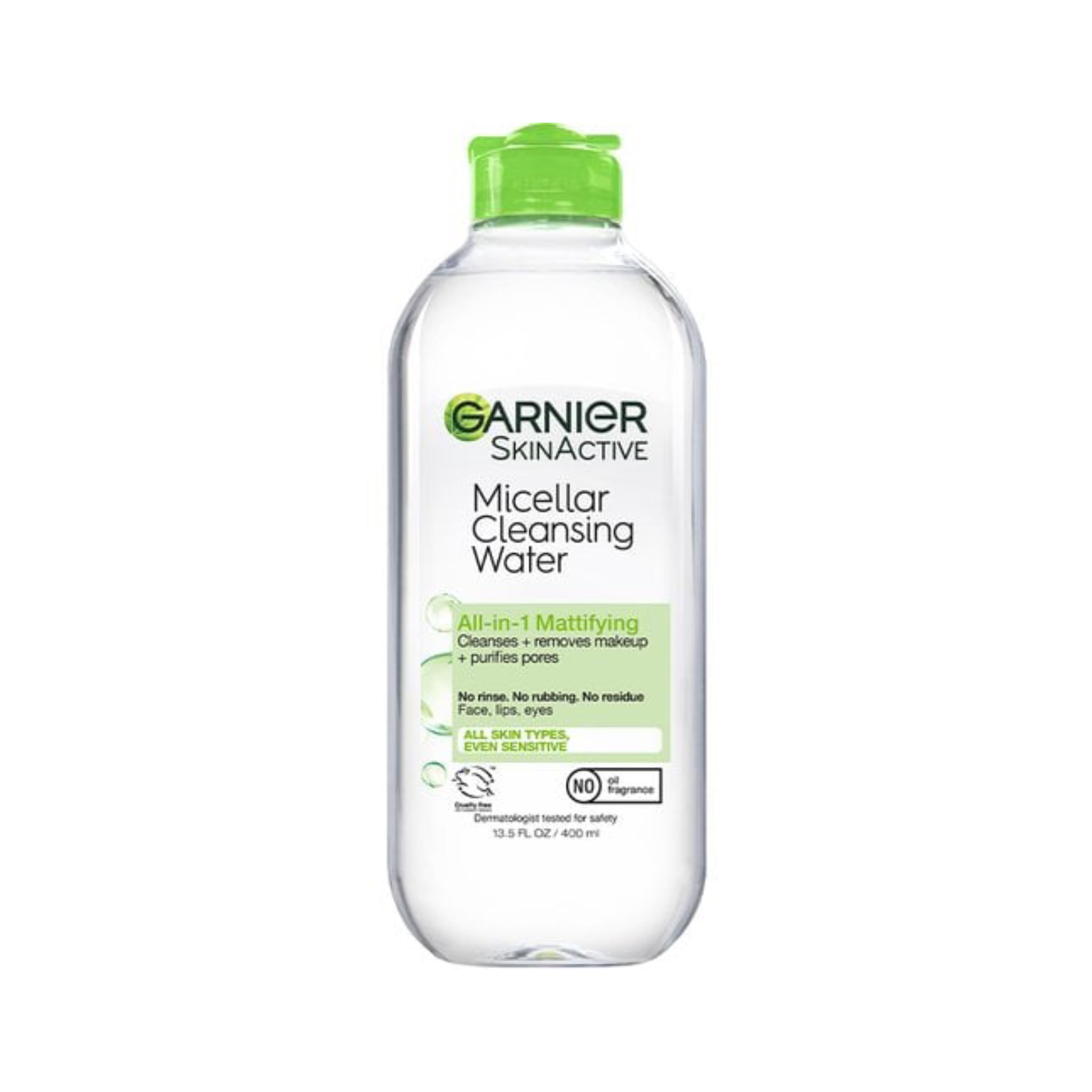 میسلارواتر (محلول پاکننده میکاپ و آلودگی پوست) انگور سبز گارنیر | GARNIER Skinactive Micellar Cleansing Water