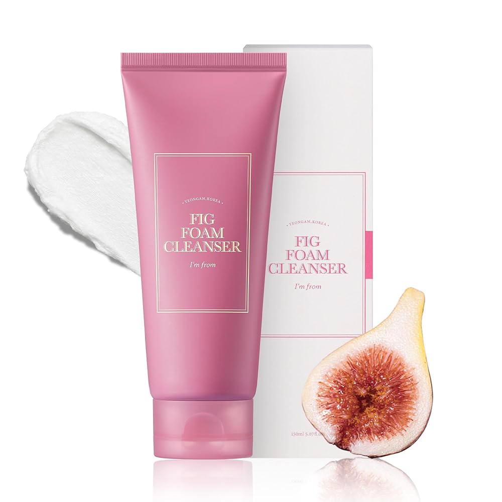 فوم شست و شوی صورت آیم فرام حاوی عصاره انجیر لایه بردار ملایم و کنترل منافذ پوست | I'm From Fig Foam Cleanser